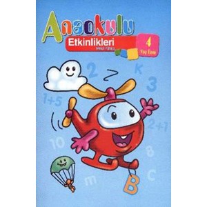 Anaokulu Etkinlikleri Mavi Kitap 4 Yaş