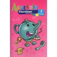 Anaokulu Etkinlikleri Pembe Kitap 5 Yaş