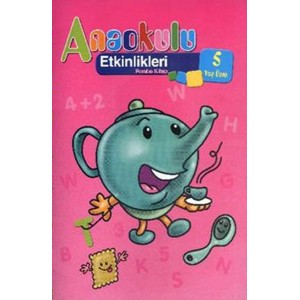 Anaokulu Etkinlikleri Pembe Kitap 5 Yaş