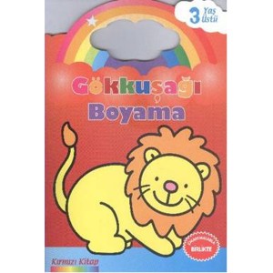 Gökkuşağı Boyama Kırmızı Kitap
