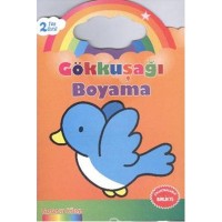 Gökkuşağı Boyama Turuncu Kitap