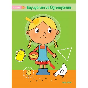 Boyuyorum ve Öğreniyorum Yeşil Kitap 2 Yaş