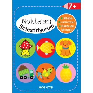 Noktaları Birleştiriyorum Mavi Kitap 7 Yaş