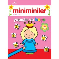 Miniminiler Yapıştır ve Boya Pembe