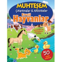 Muhteşem Çıkartmalar ve Aktiviteler Evcil Hayvanlar