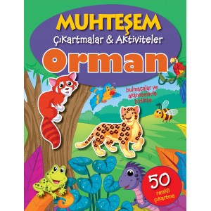 Muhteşem Çıkartmalar ve Aktiviteler Orman