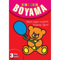 Rengarenk Boyama 3 Yaş Üstü