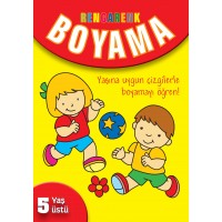 Rengarenk Boyama 5 Yaş Üstü