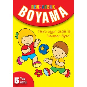 Rengarenk Boyama 5 Yaş Üstü