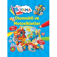 Eğlendiren Boyama Otomobil ve Motosikletler
