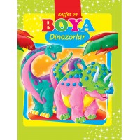 Dinozorlar Keşfet ve Boya