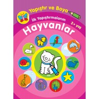 Yapıştır ve Boya İlk Yapıştırmalarım Hayvanlar