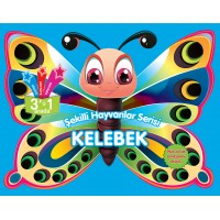 Şekilli Hayvanlar Serisi Kelebek