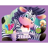 Şekilli Hayvanlar Serisi Zebra