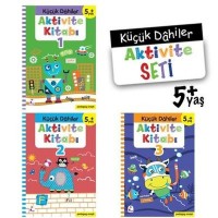 Küçük Dahiler Aktivite Seti 5 Yaş 3 Kitap Takım