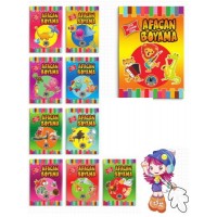 Afacan Boyama 10 Kitap Takım