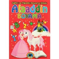Alaaddin Boyama Eğitici ve Öğretici Boyama Kitabı