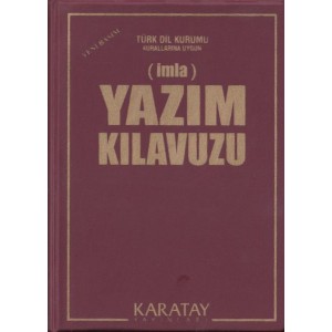 Yazım Kılavuzu İmla  Plastik Kapak