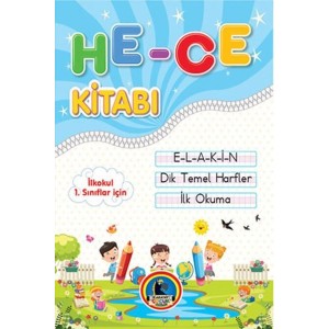 İlkokul 1.Sınıflar için İlk Okuma Hece Kitabı E L A K İ N