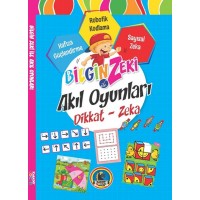 Bilgin Zeki ile Akıl Oyunları Dikkat Zeka Mavi Seri