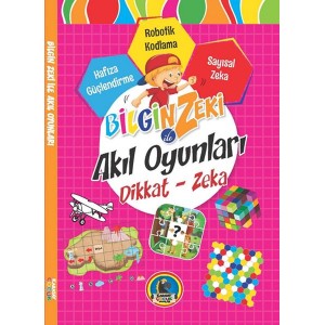 Bilgin Zeki ile Akıl Oyunları Dikkat Zeka Pembe Seri