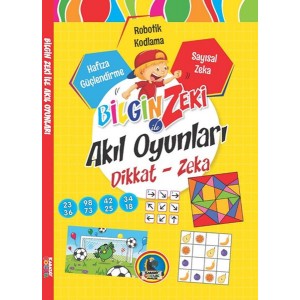 Bilgin Zeki ile Akıl Oyunları Dikkat Zeka Sarı Seri