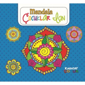 Mandala Çocuklar İçin Mavi