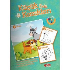 Küçük Evin Konukları Masal Boyama Etkinlik