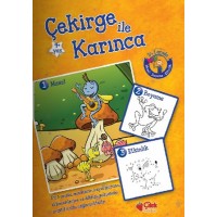 Çekirge ile Karınca Masal Boyama Etkinlik