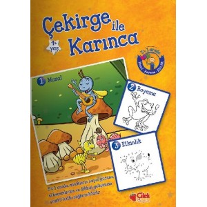 Çekirge ile Karınca Masal Boyama Etkinlik