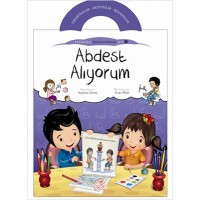 Abdest Alıyorum Etkinlikli Öğreniyorum Seti 4. Kitap