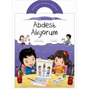 Abdest Alıyorum Etkinlikli Öğreniyorum Seti 4. Kitap