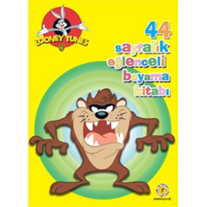 44 Sayfalık Eğlenceli Boyama Kitabı Tazmanya