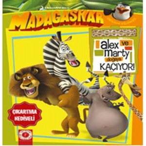 Madagaskar Penguenleri Alex ve Marty Doğaya Kaçıyor