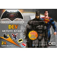 Batman ve Superman Dev Aktivite Kitabı 1