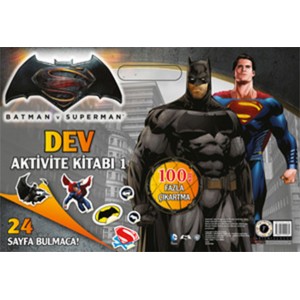 Batman ve Superman Dev Aktivite Kitabı 1