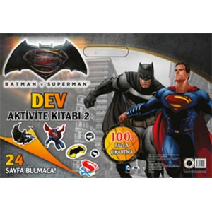 Batman ve Superman Dev Aktivite Kitabı 2