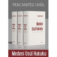 Pekcanıtez Usül Medeni Usül Hukuku 3 Cilt Takım