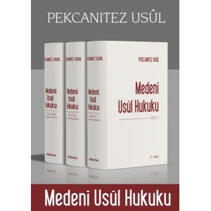 Pekcanıtez Usül Medeni Usül Hukuku 3 Cilt Takım