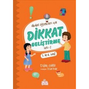 İlkokul Öğrencileri İçin Dikkat Geliştirme Seti 2 3. ve 4. Sınıf