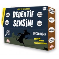 Dedektif Sensin 4 Kitap Set