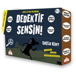 Dedektif Sensin 4 Kitap Set