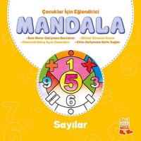 Çocuklar İçin Eğlendirici Mandala Sayılar