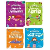 Okul Öncesi Çocuklar İçin Matematiksel Düşünme Seti 4 Kitap