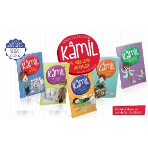 Kamil ve Aşırı Geyik Hikayeleri Seti 5 Kitap