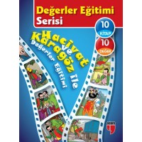 Değerler Eğitimi Serisi Hacivat ve Karagöz ile Değerler Eğitimi 10 Kitaplık Set
