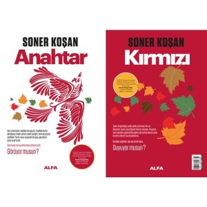 Kırmızı Anahtar Çift Taraflı Kitap