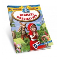Üç Boyutlu Masallar Kırmızı başlık Kız 3D Gözlük ile