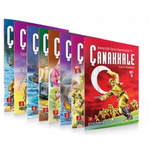 Mehmetçiğin Kanının Bayraklaştığı Yer Çanakkale 8 Kitap Takım