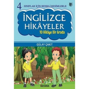 4.Sınıflar İçin Renkli Resimlerle İngilizce Hikayeler Seti 10 Hikaye Bir Arada